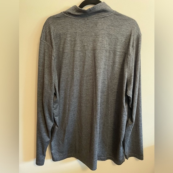AVALANCHE Outdoor Supply Co Sweater Men’s Size XL grey 1/4 Zip Up Pullover - Picture 2 of 4